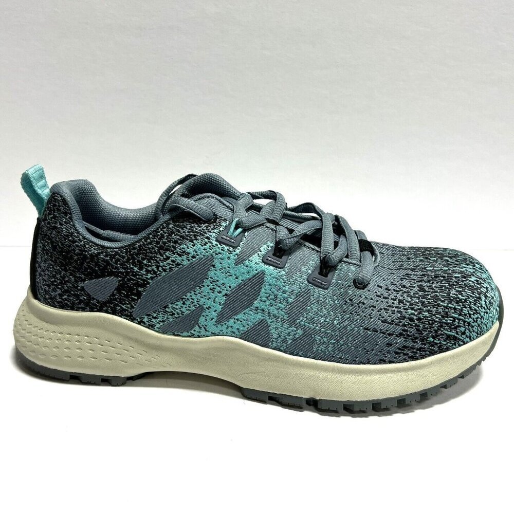 Shoes For Crews Women's Heather II NCT Work Sneaker Gray Size 8.5 M.